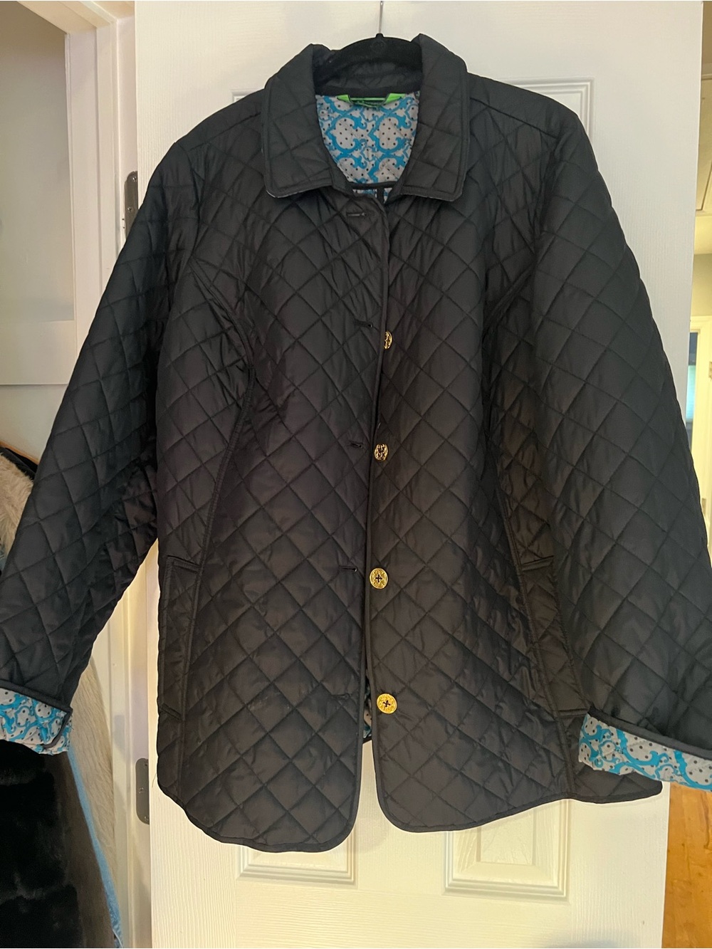C. Wonder Black Quilted Lightweight Shirt Jacket